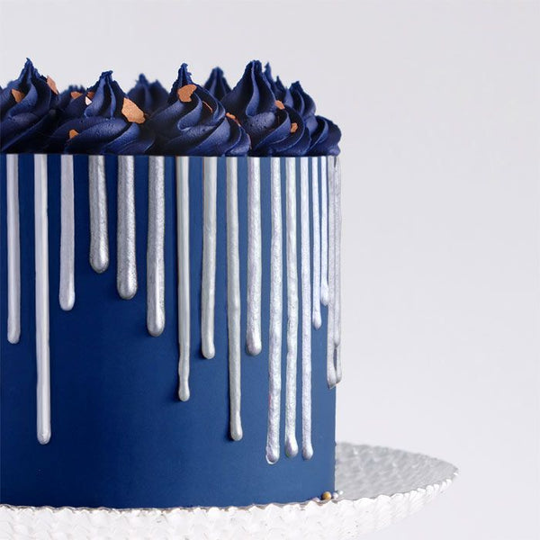 Making a Drip Cake - Royal icing - YouTube