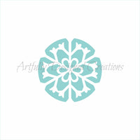 Snowflake Ornament Stencil