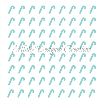 Mini Candy Cane Sprinkle Swipe Kit With Details