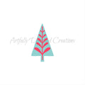 Triangle Christmas Tree Stencil