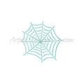 Whimsical Spider Web Stencil